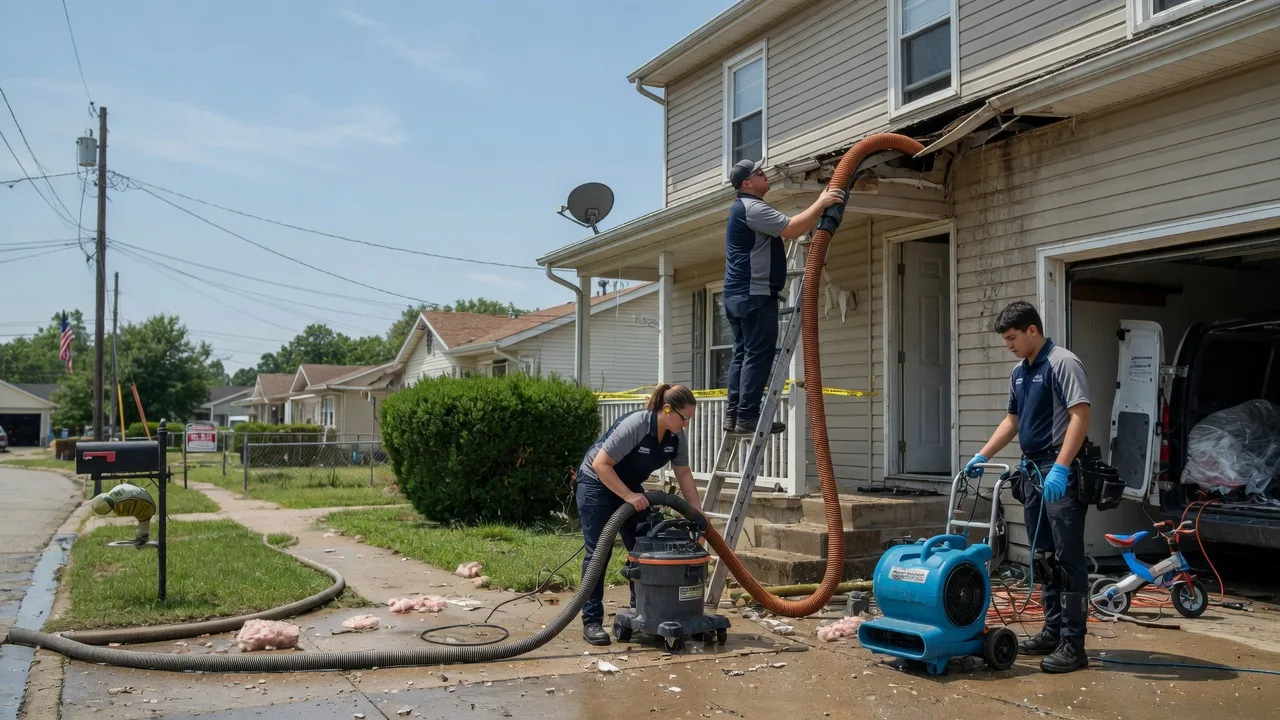 Water Damage Restoration in Brighton, MI near me